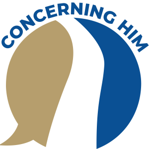 Concerning Him ministry logo
